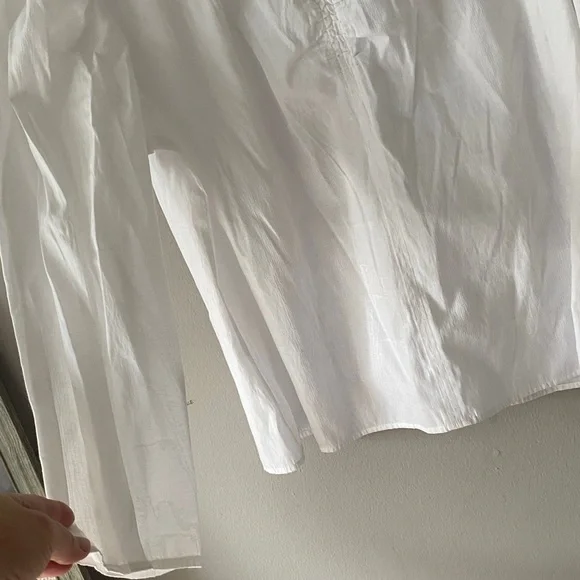 Express White Long Sleeve Top - Picture 2 of 12